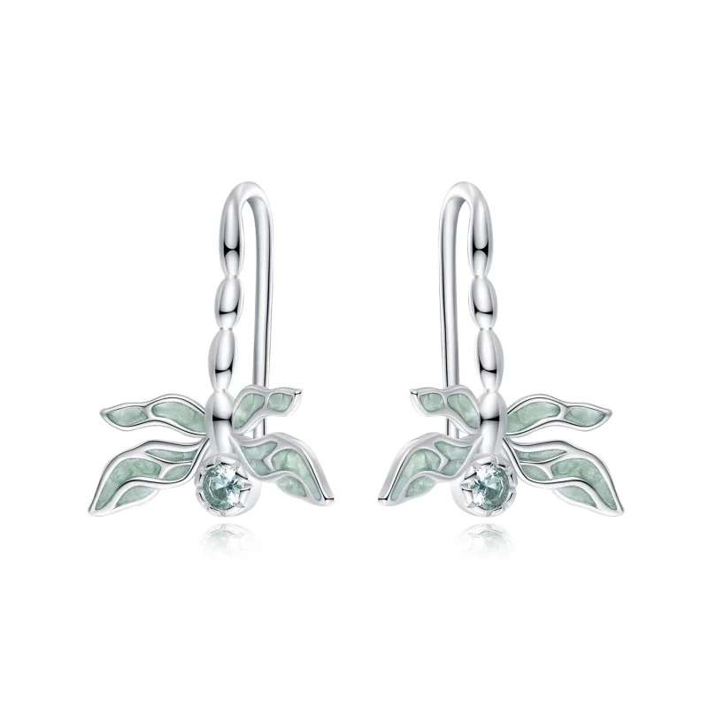 (image for) Pandora Style Dragonfly Studs Earrings - SCE1623 - Product Image