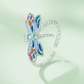 Pandora Style Dragonflyring - BSR385