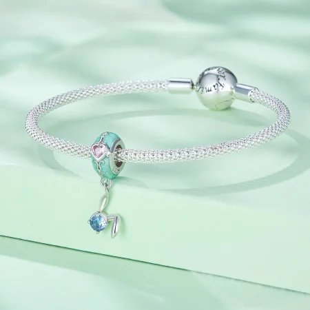 Pandora Style Easter Bunny Silicone Spacer - BSC780