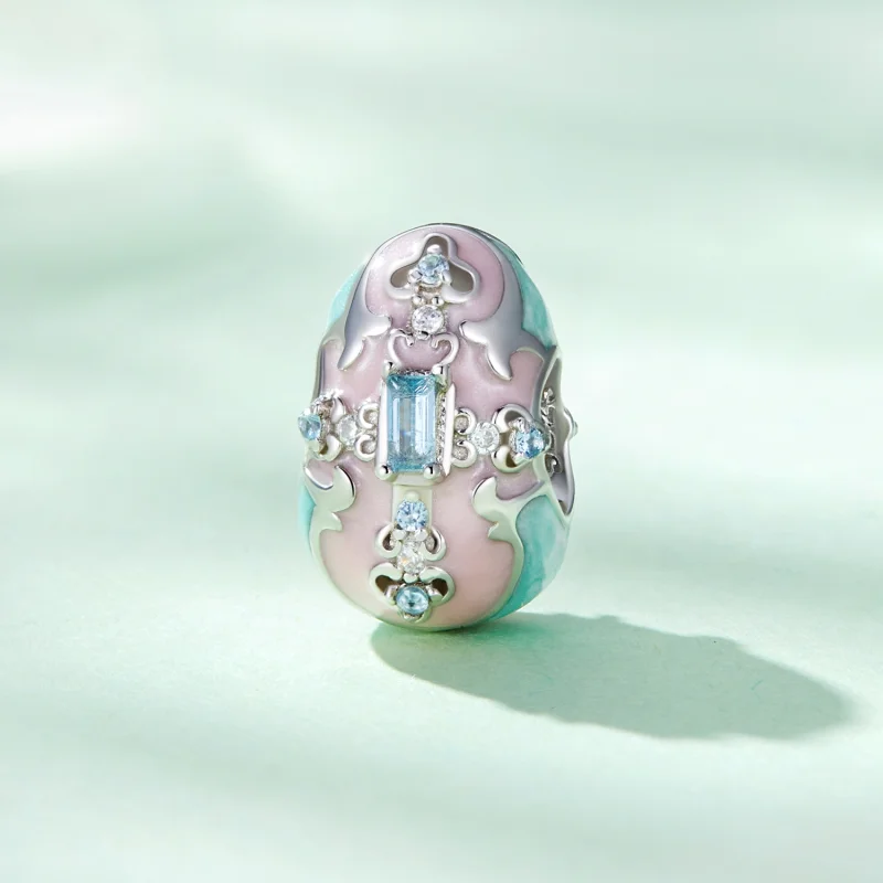 (image for) Pandora Style Easter Egg Charm - BSC781 - View 2