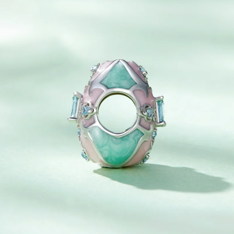 (image for) Pandora Style Easter Egg Charm - BSC781 - View 3
