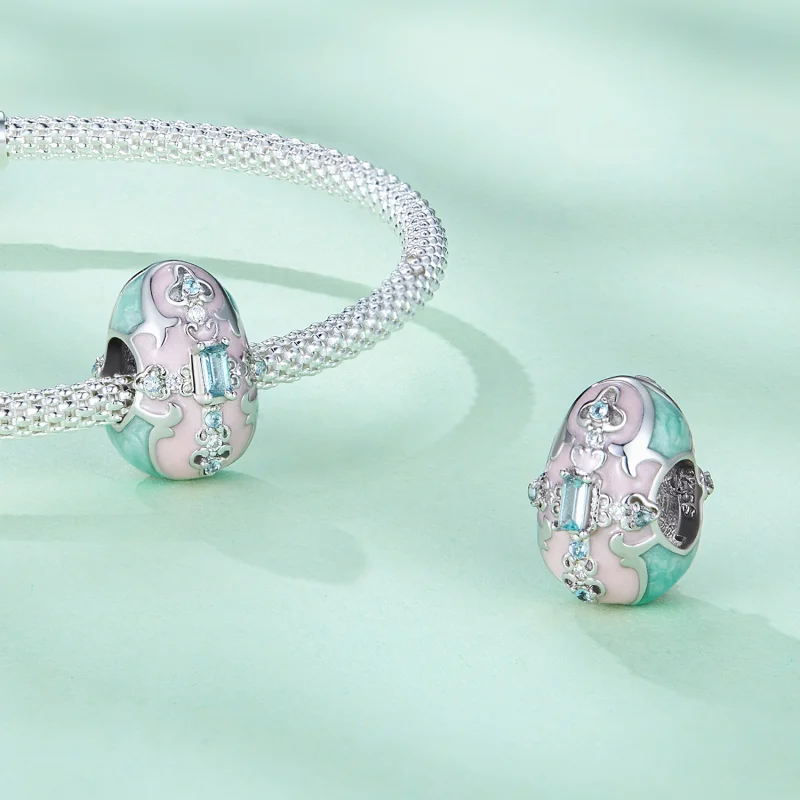 (image for) Pandora Style Easter Egg Charm - BSC781 - View 4