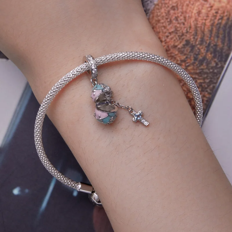 (image for) Pandora Style Easter Egg Dangle - BSC779 - View 7