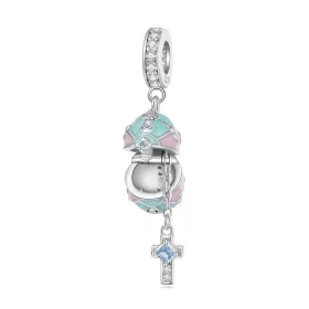 Pandora Style Easter Egg Dangle - BSC779 Pandora Style Easter Egg Dangle - BSC779