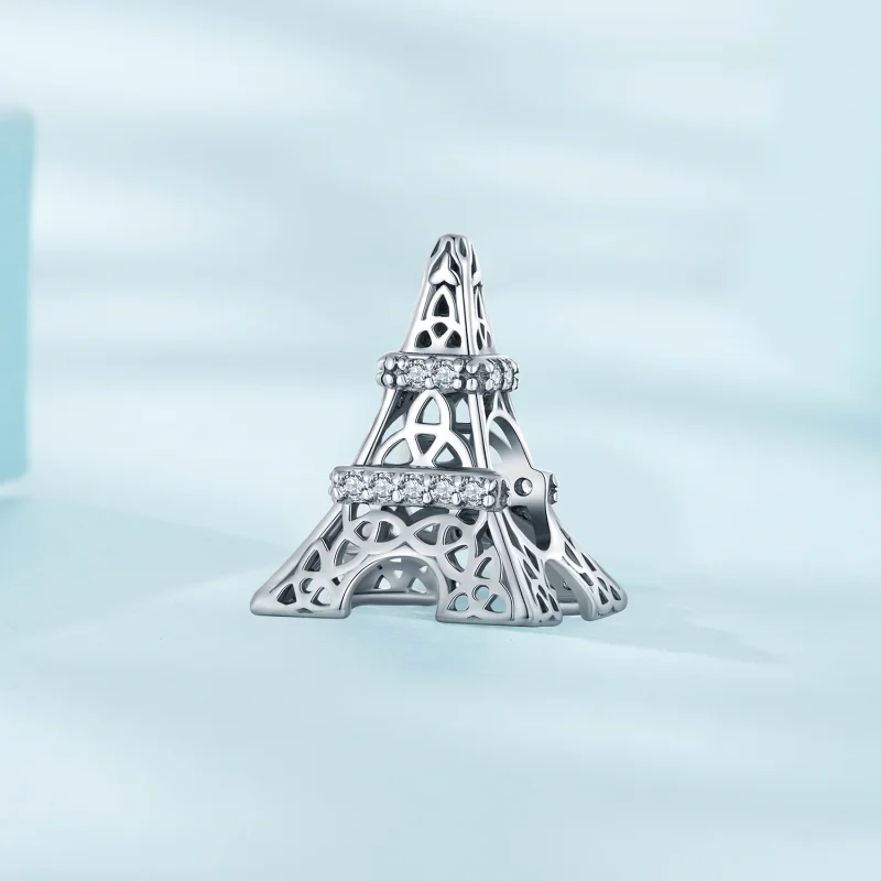 (image for) Pandora Style Eiffel Tower Charm - SCC2465 - View 2