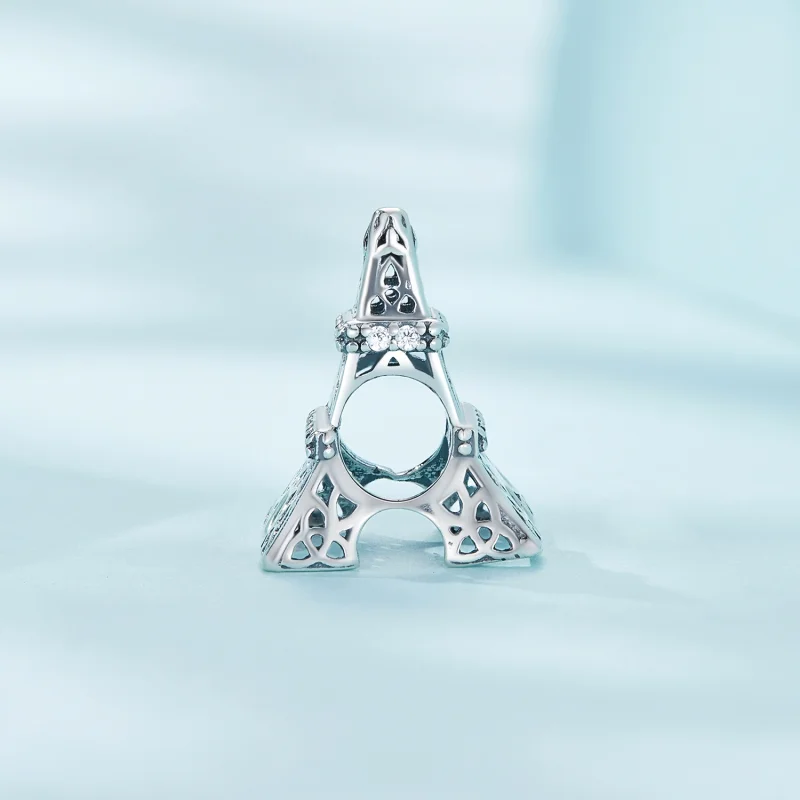 (image for) Pandora Style Eiffel Tower Charm - SCC2465 - View 3