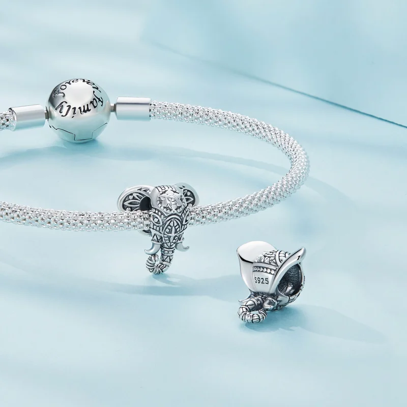 (image for) Pandora Style Elephant God Charm - SCC2477 - View 4