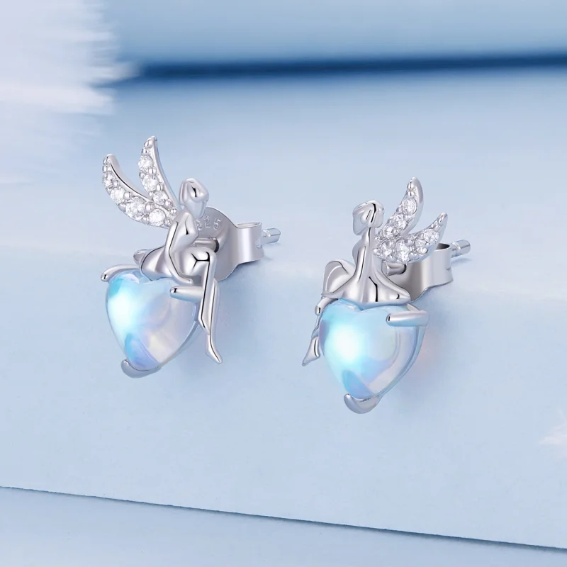 (image for) Pandora Style Elf Studs Earrings - BSE796 - View 2