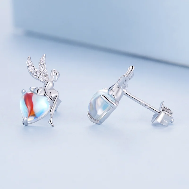 (image for) Pandora Style Elf Studs Earrings - BSE796 - View 3