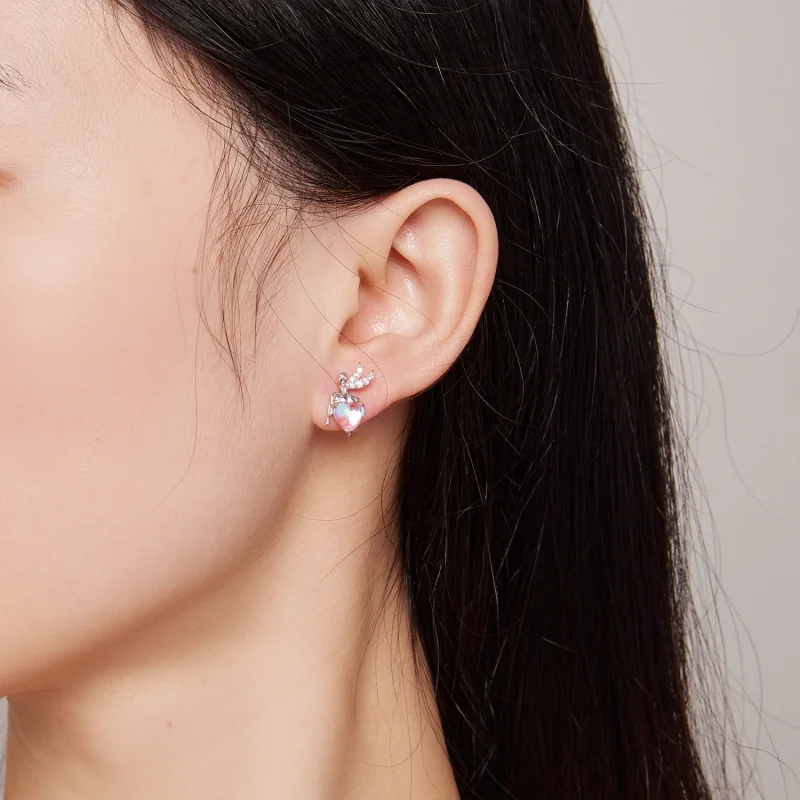 (image for) Pandora Style Elf Studs Earrings - BSE796 - View 7