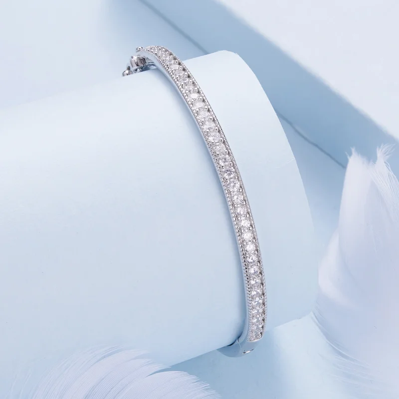 (image for) Pandora Style Exquisite Bangle - BSB130 - View 2