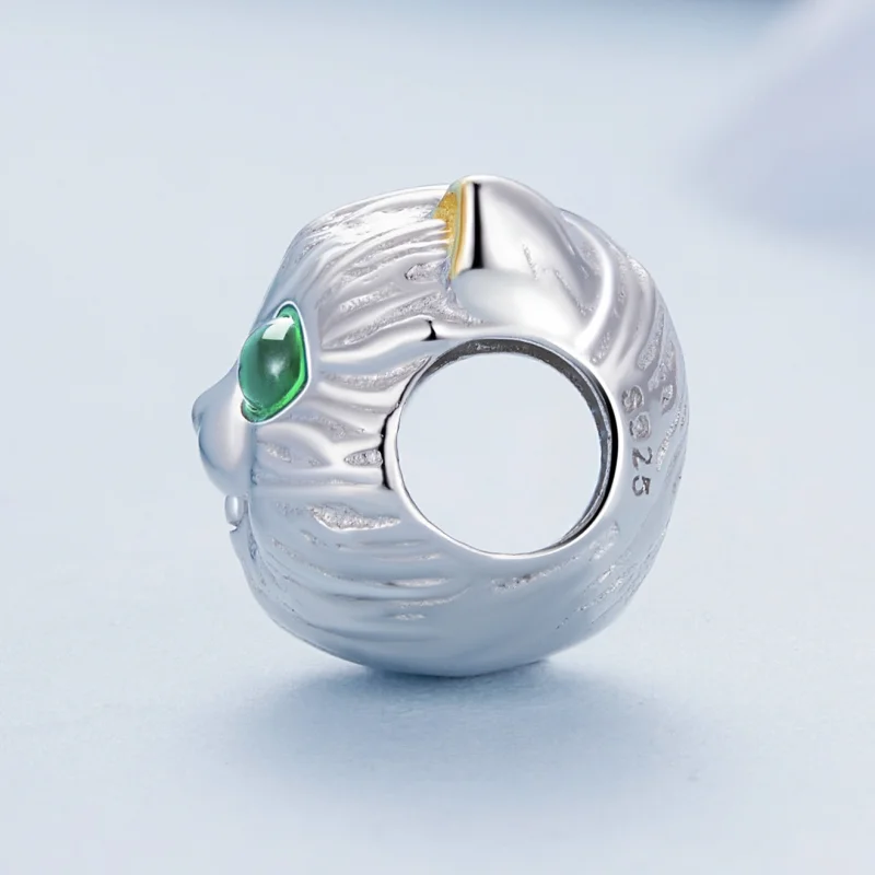 (image for) Pandora Style Exquisite Cat Charm - BSC834 - View 3