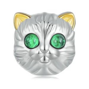 (image for) Pandora Style Exquisite Cat Charm - BSC834