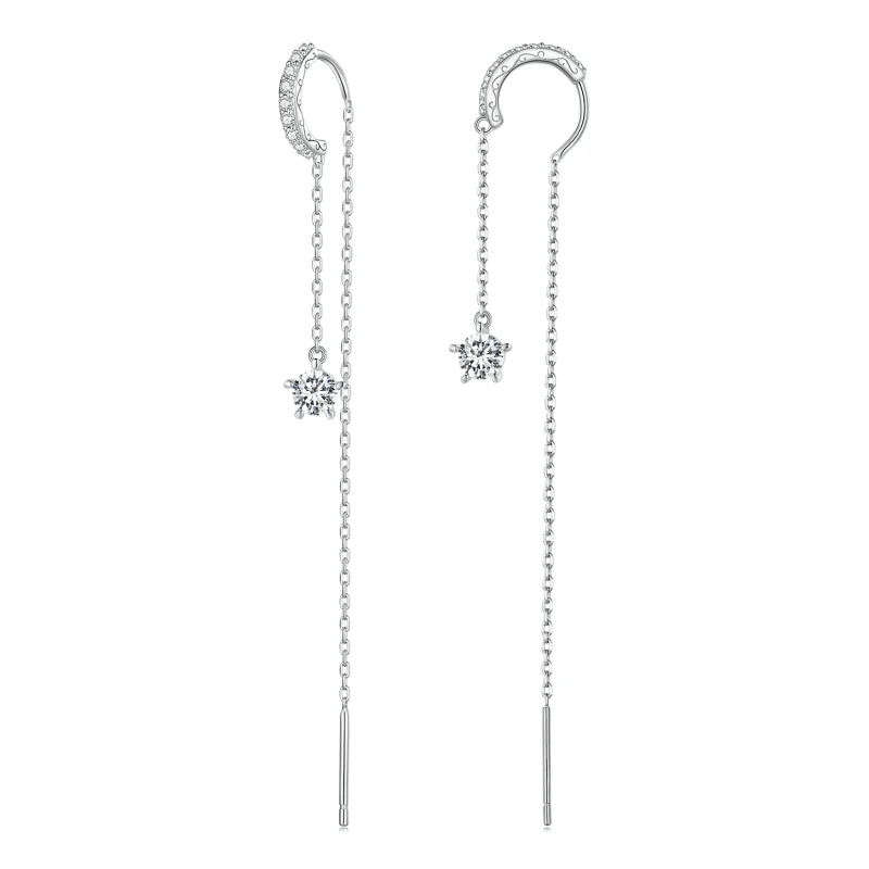 (image for) Pandora Style Exquisite Dangle Earrings - BSE830 - Product Image