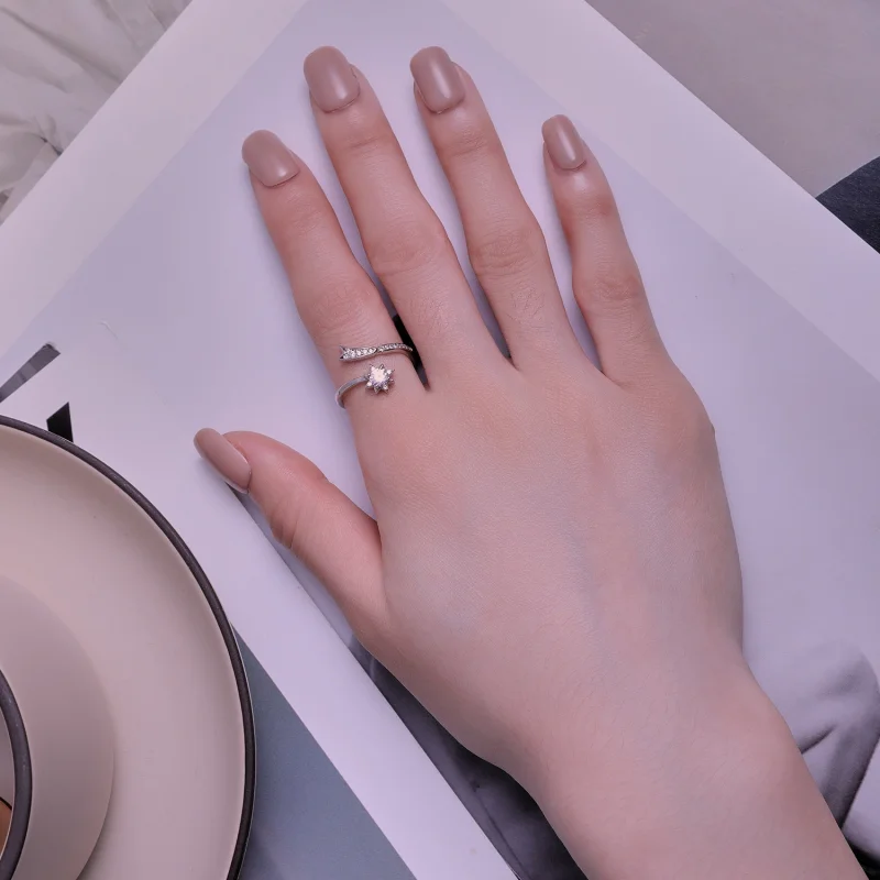 (image for) Pandora Style Exquisite Meteor Opening Ring - BSR413 - View 5