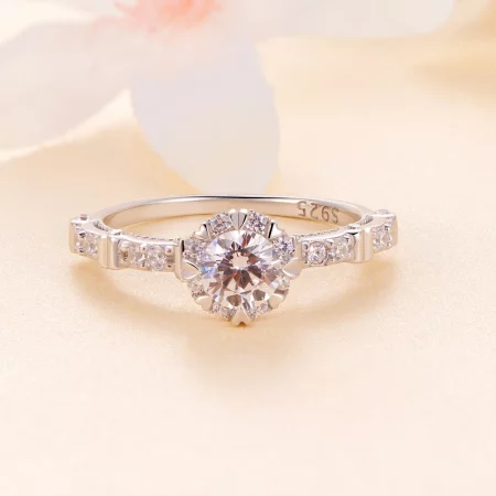 Pandora Style Exquisite Moissanite Ring - MSR023