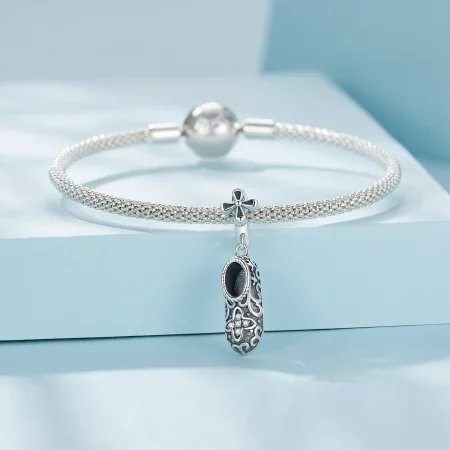 Pandora Style Exquisite Pattern Shoes Dangle - SCC2573