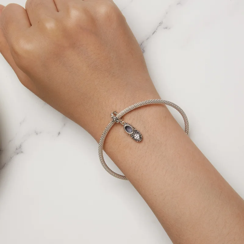 (image for) Pandora Style Exquisite Pattern Shoes Dangle - SCC2573 - View 7