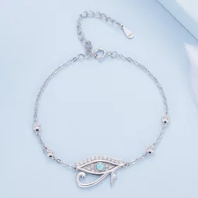 Pandora Style Eye of Horus Chain Bracelet - BSB114 Pandora Style Eye of Horus Chain Bracelet - BSB114
