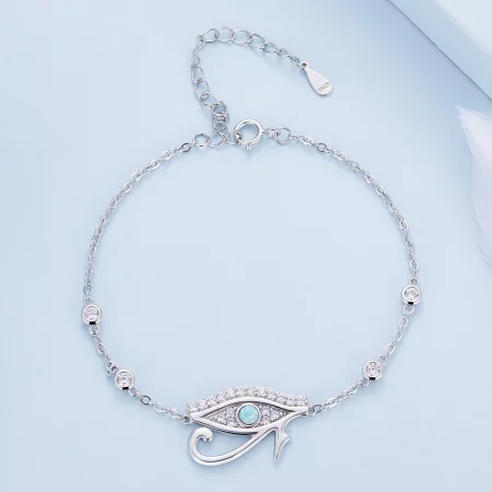 Pandora Style Eye of Horus Chain Bracelet - BSB114