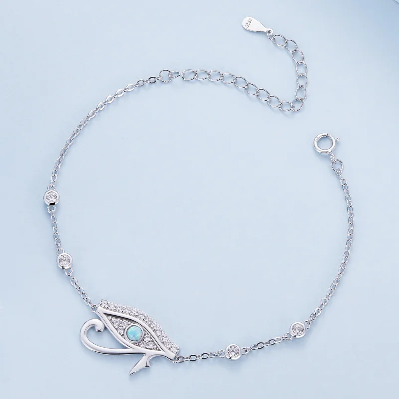 (image for) Pandora Style Eye of Horus Chain Bracelet - BSB114 - View 3