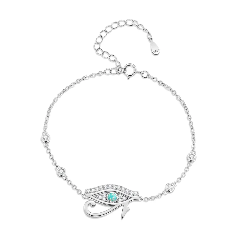 (image for) Pandora Style Eye of Horus Chain Bracelet - BSB114 - Product Image