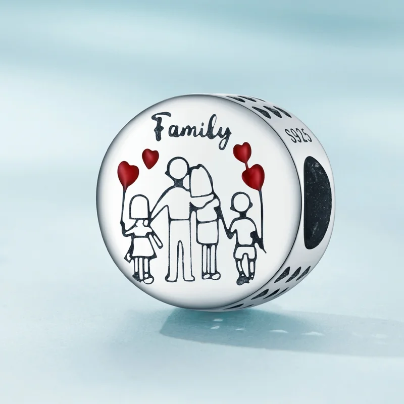 (image for) Pandora Style Family Charm - SCC2494 - View 2