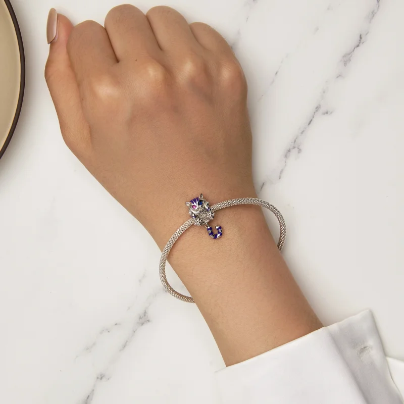 (image for) Pandora Style Fantasy Cat Charm - SCC2529 - View 7