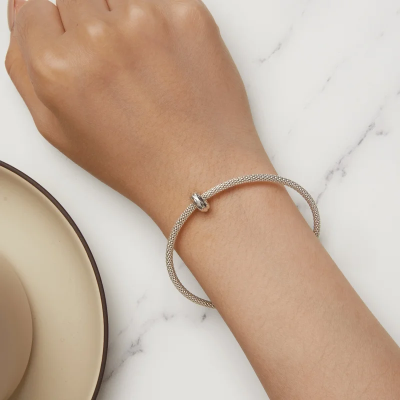 (image for) Pandora Style Feather Silicone Spacer - SCC2564 - View 6