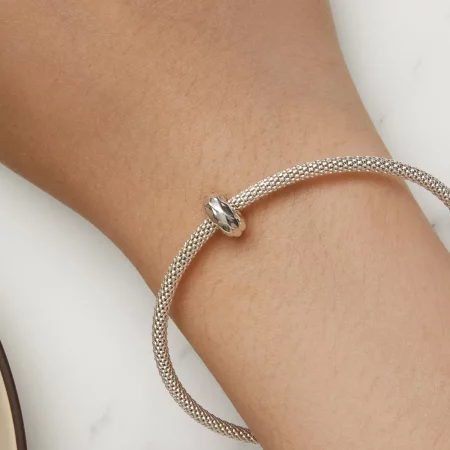 Pandora Style Feather Silicone Spacer - SCC2564