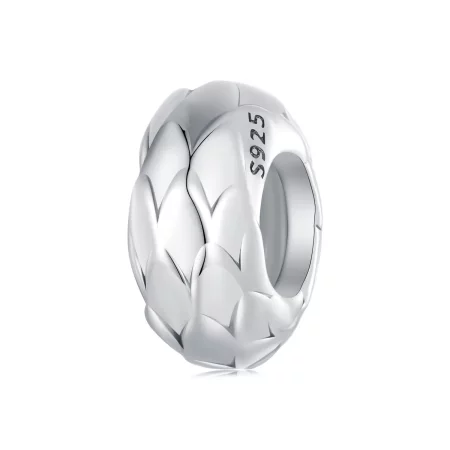 Pandora Style Feather Silicone Spacer - SCC2564