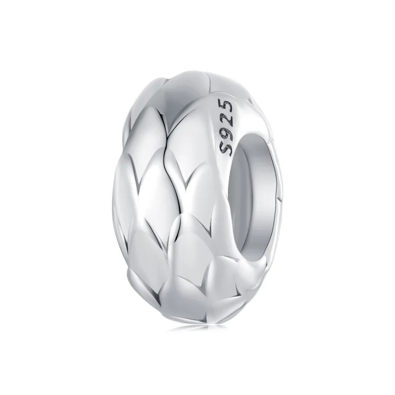 (image for) Pandora Style Feather Silicone Spacer - SCC2564 - Product Image
