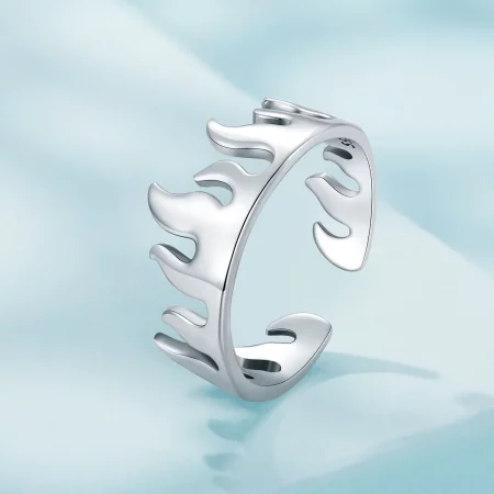 Pandora Style Flame Open Ring - SCR914