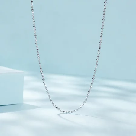 Pandora Style Flash Bead Chain Basic Necklace - SCA027