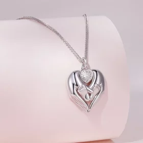 Pandora Style Footprint Necklace - SCN497 Pandora Style Footprint Necklace - SCN497