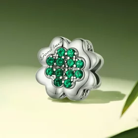 Pandora Style Four Leaf Clover Charm - SCC2604 Pandora Style Four Leaf Clover Charm - SCC2604