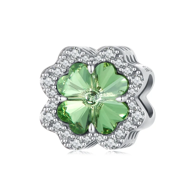 (image for) Pandora Style Four Leaf Clover Charm - SCC2622 - Product Image