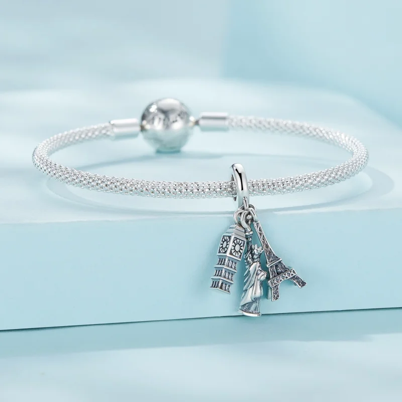 (image for) Pandora Style Global Travel Dangle - SCC2483 - View 3