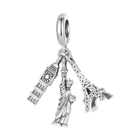 Pandora Style Global Travel Dangle - SCC2483 Pandora Style Global Travel Dangle - SCC2483