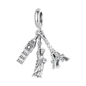 (image for) Pandora Style Global Travel Dangle - SCC2483