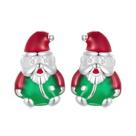 Pandora Style Glow-In-The-Dark Christmas Studs Earrings - BSE918