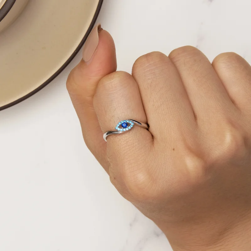 (image for) Pandora Style Guardian Demon Eye Ring - SCR947 - View 6