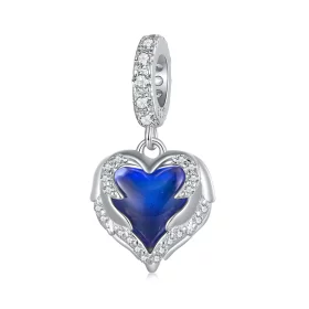 Pandora Style Guardian Heart Dangle - BSC900 Pandora Style Guardian Heart Dangle - BSC900