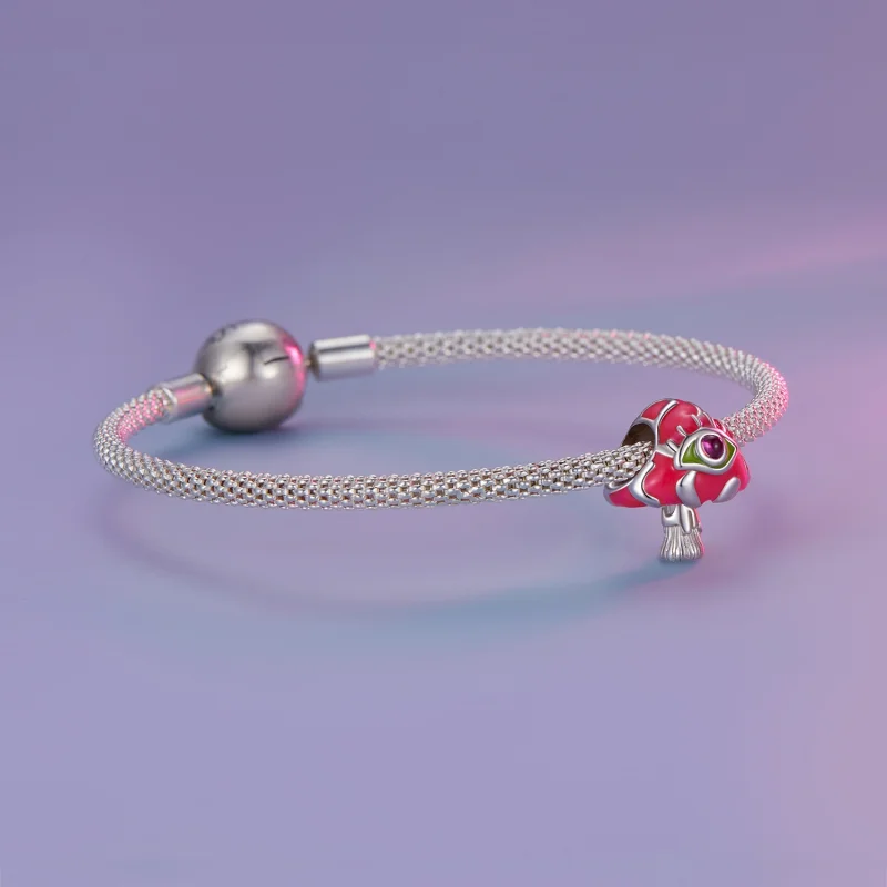 (image for) Pandora Style Hallucinogenic Mushrooms Charm - SCC2532 - View 6