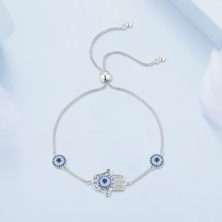 Pandora Style Hand of Fatima Bracelet - BSB140