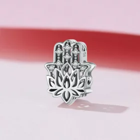 Pandora Style Hand of Fatima Charm - SCC2628 Pandora Style Hand of Fatima Charm - SCC2628