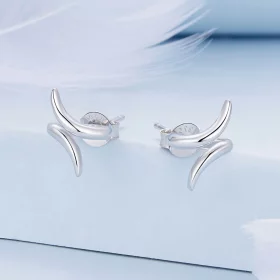 Pandora Style Headphones Studs Earrings - BSE903 Pandora Style Headphones Studs Earrings - BSE903