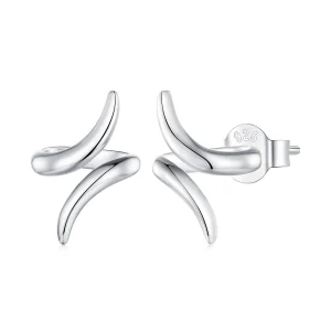 (image for) Pandora Style Headphones Studs Earrings - BSE903