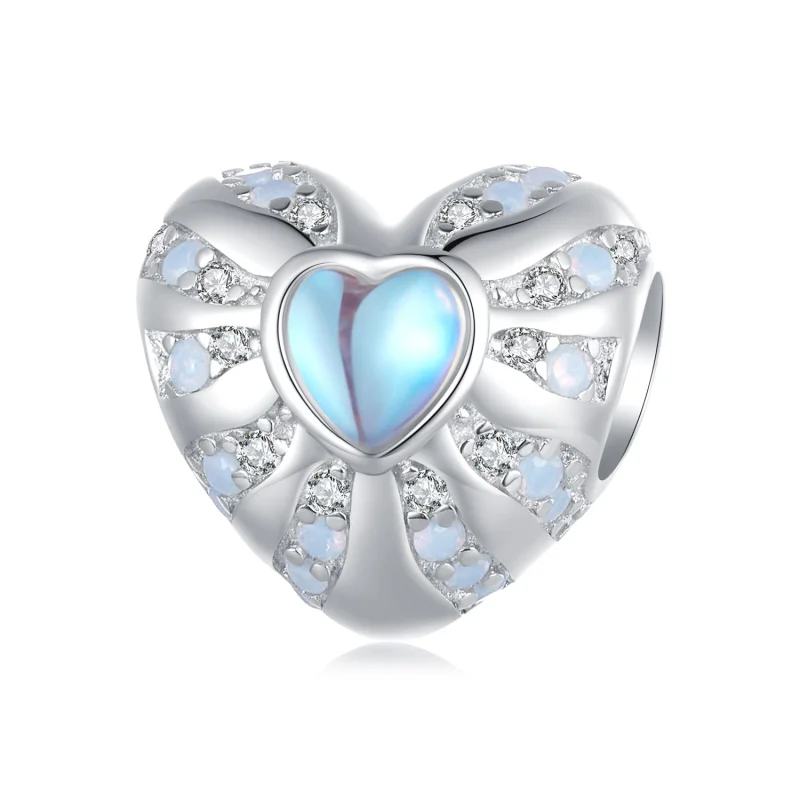 (image for) Pandora Style Heart of Illusion Charm - BSC918 - Product Image