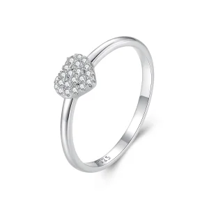 (image for) Pandora Style Heart-Shaped Ring(One Certificate) - MSR038